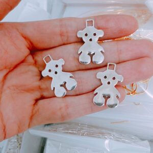 tiny bow charms