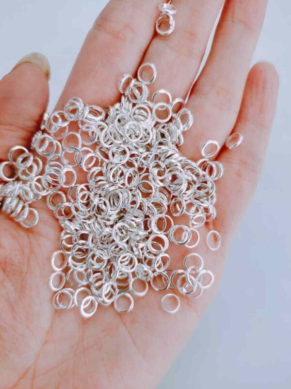 thin oval jumprings (4mm)