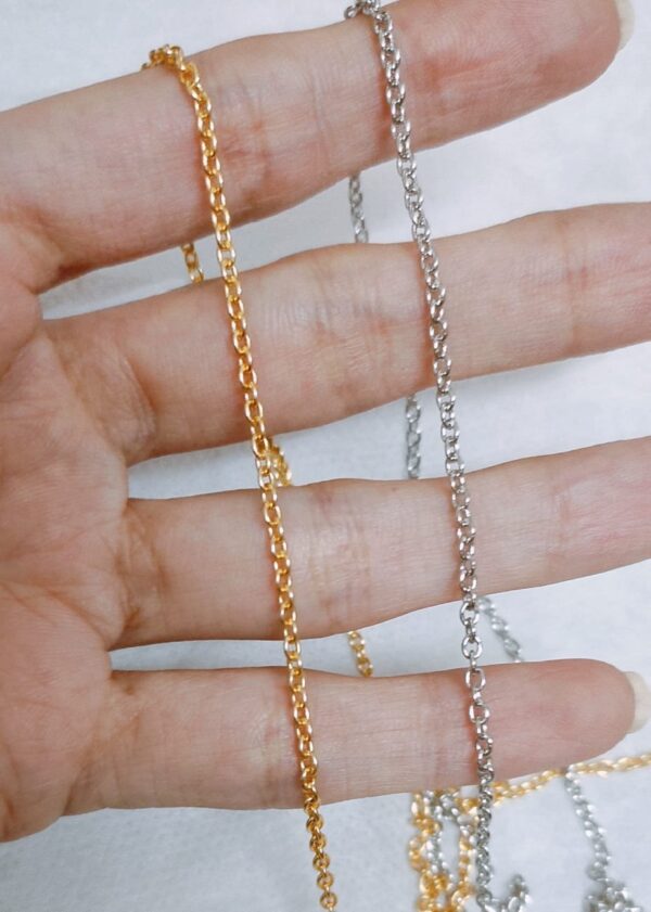 brass extension chain (3mm)