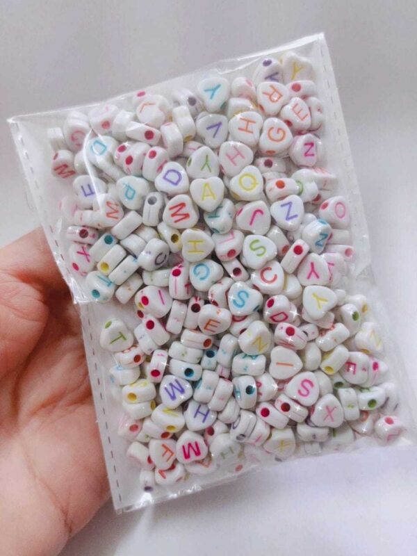 alphabet beads