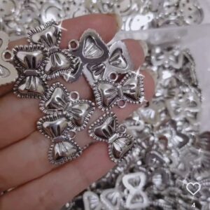 tiny bow charms