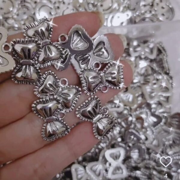 tiny bow charms