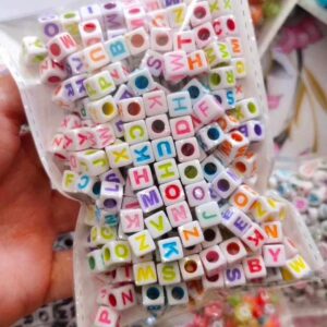 alphabet beads (8mm)