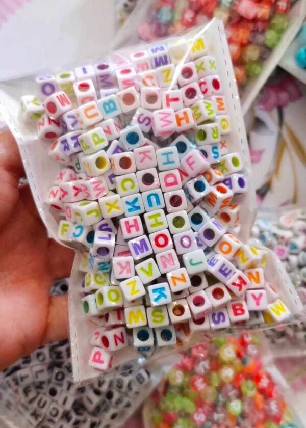 alphabet beads (8mm)
