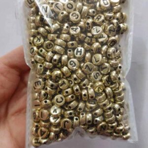 alphabet beads