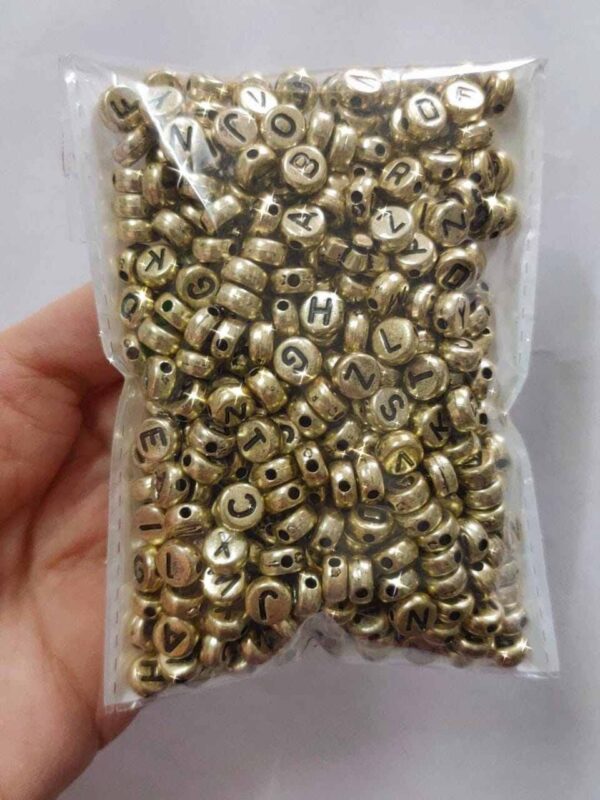 alphabet beads
