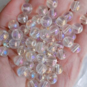 rainbow beads (8mm)