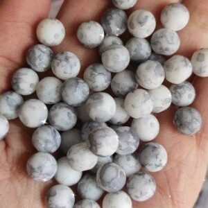 printed matt beads