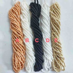 preciosa seed beads (2mm)