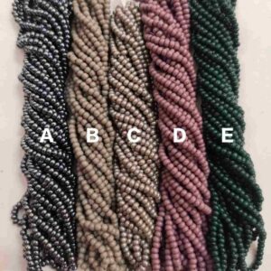 preciosa seed beads (2mm)