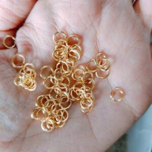 brass jumprings (5mm)