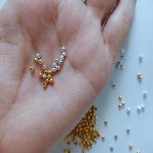 metal beads (2.5mm)