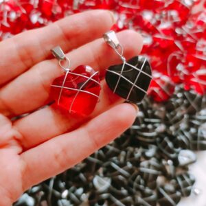 glass hearts