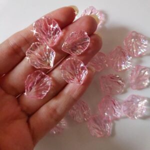 acrylic leaves