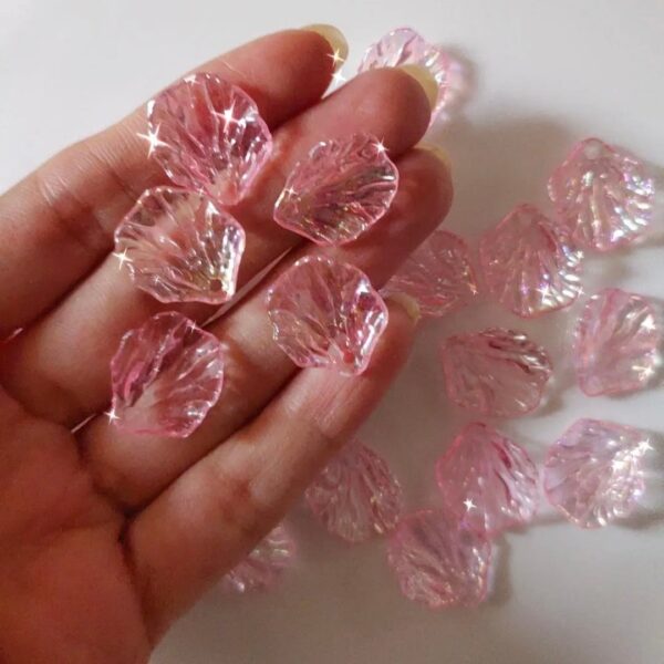 acrylic leaves