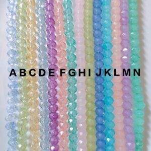 acrylic crystal beads (8mm)