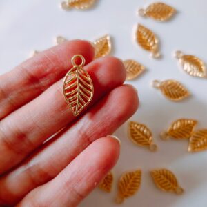 leaf charms