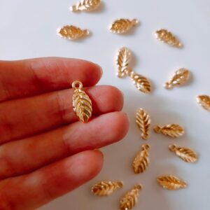 leaf charms