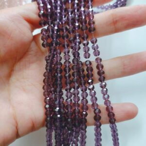 glass crystal beads (4mm)