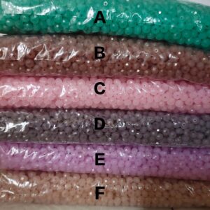 acrylic crystal beads (8mm)