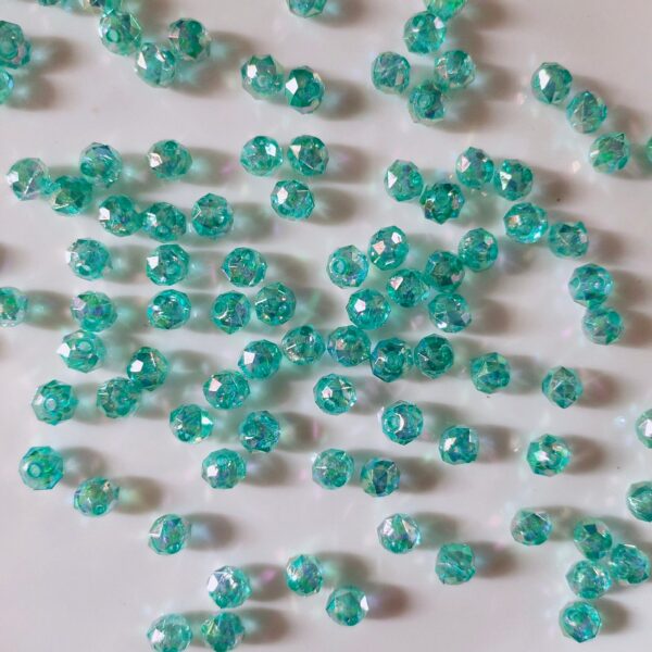 rainbow crystal beads (8mm)