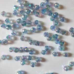 rainbow crystal beads (8mm)