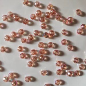 rainbow crystal beads (8mm)