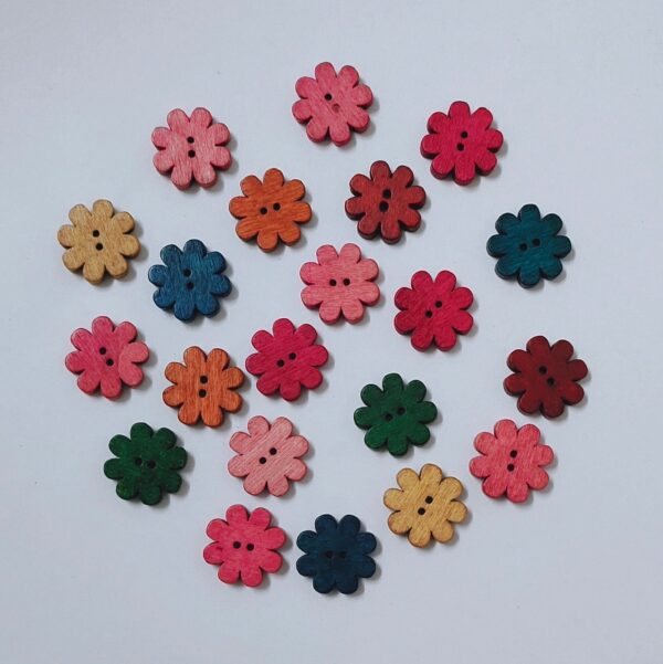 wooden buttons