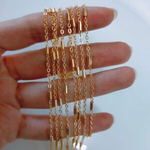 brass designer chain