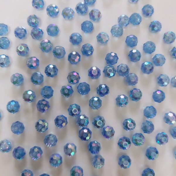 rainbow crystal beads (8mm)