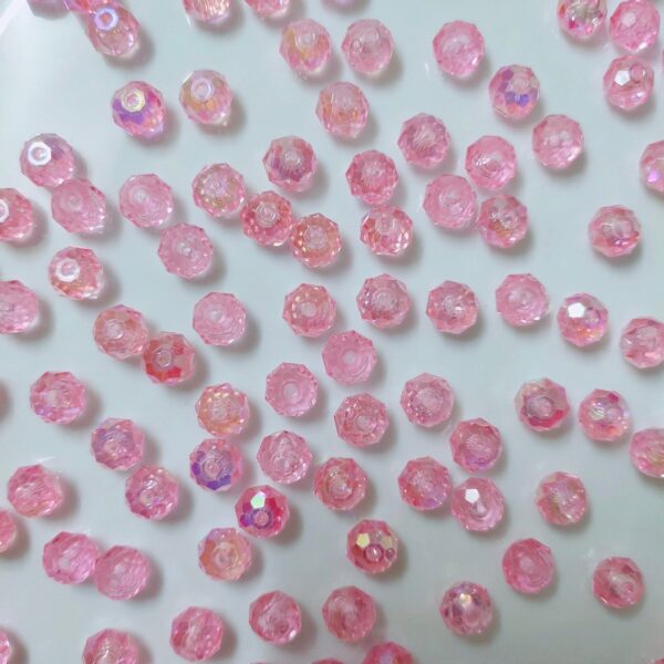 rainbow crystal beads (8mm)