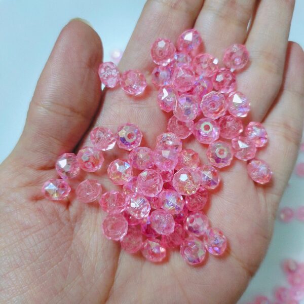 rainbow crystal beads (8mm)