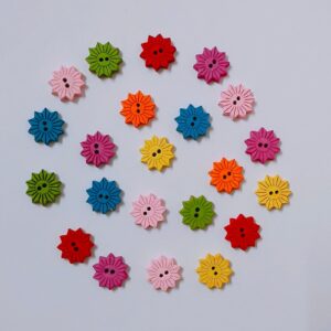 wooden buttons