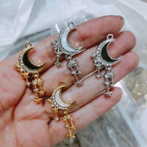 imported moon charm