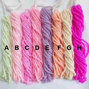preciosa seed beads (2mm)
