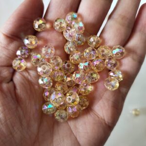 rainbow crystal beads (8mm)