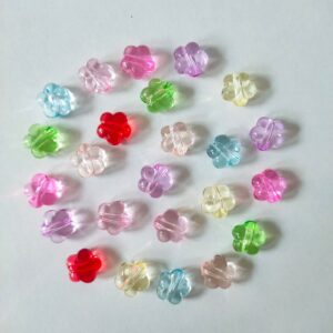 acrylic flowers