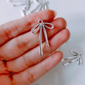 metal bow charms