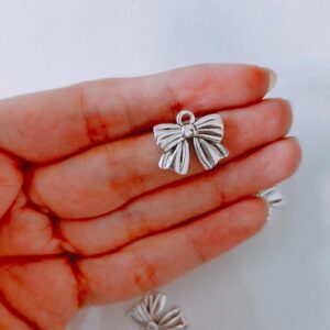 metal bow charms